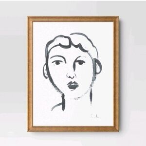 Threshold 16" x 20" Attitude Framed
Wall Canvas Mat Threshold Vertical Painting